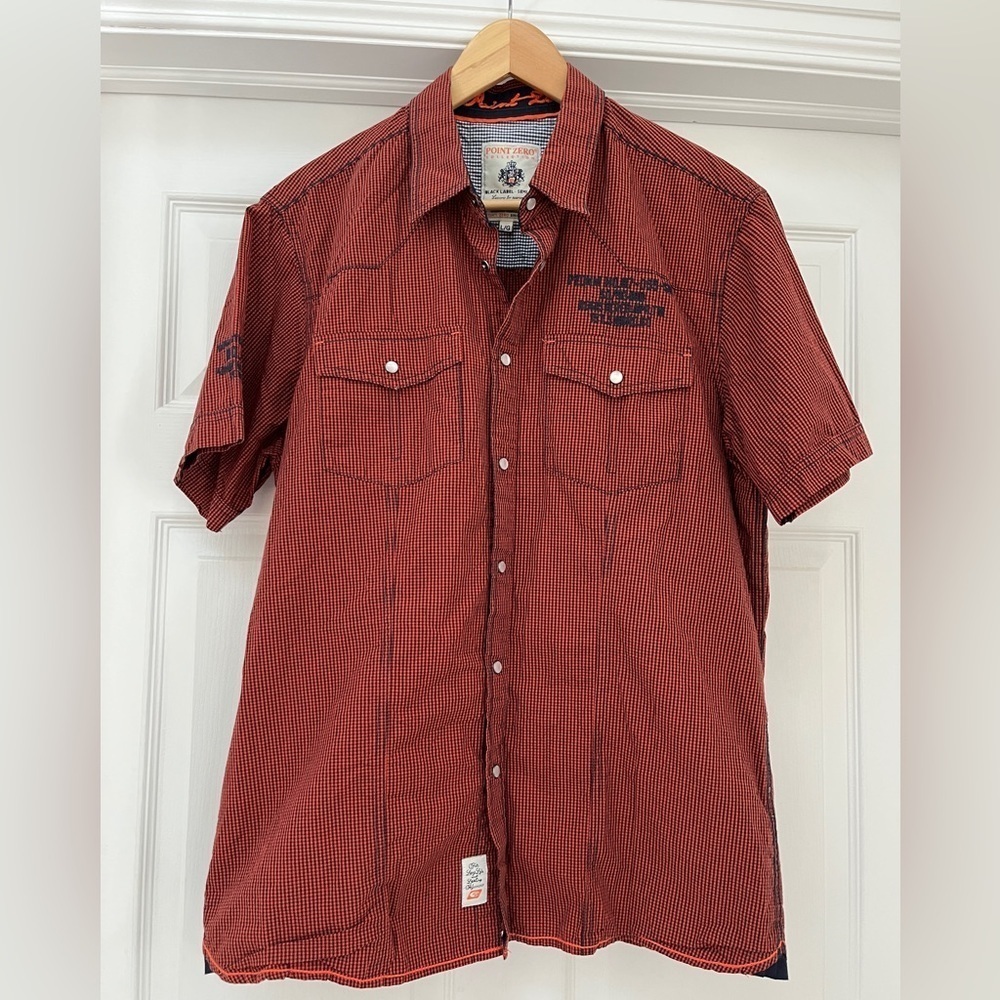 Point Zero collection cotton men’s shirt size large